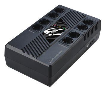Лінійно-інтерактивне ДБЖ PowerWalker VI 600 MS FR (10121164) 331262 фото