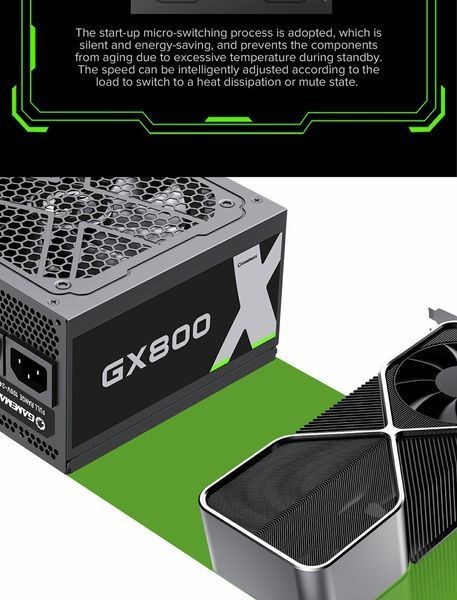 Блок питания GameMax GX-800 627781ua фото
