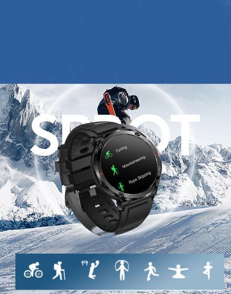 Смарт-часы Gravity GT21-5 Black/Blue 621772 фото