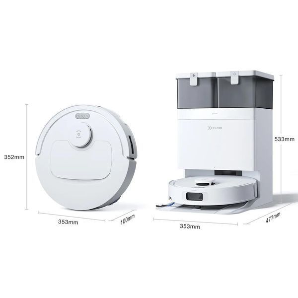 Робот-пылесос с влажной уборкой Ecovacs Deebot T30C White (DLX71 WHITE) 623705ua фото