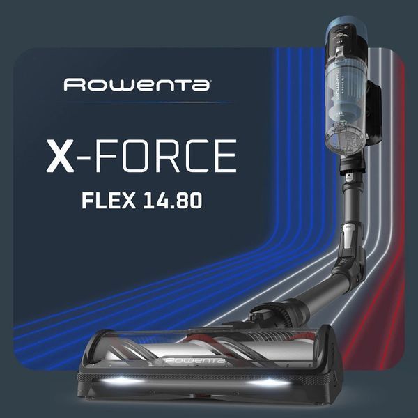 Вертикальний + ручний пилосос (2в1) Rowenta X-Force Flex 14.80 RH9BC1WO 577560ua фото