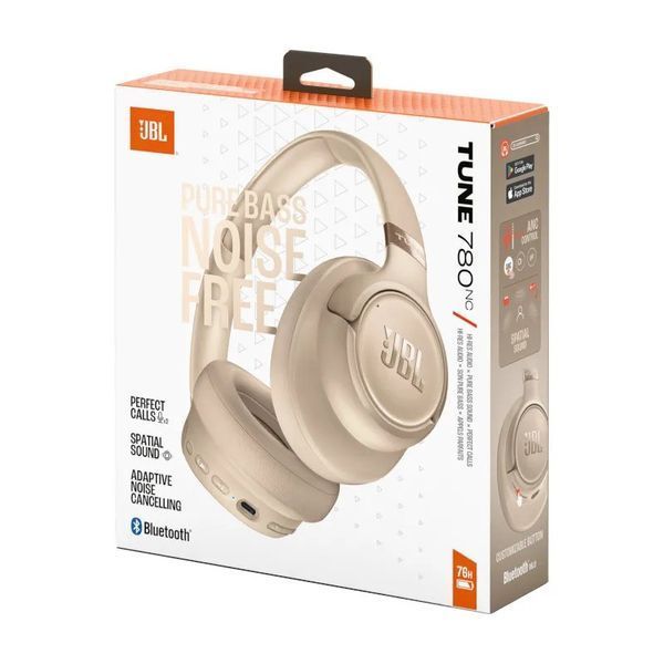 Наушники с микрофоном JBL Tune 780NC Beige (JBLT780NCBEG) 623454ua фото
