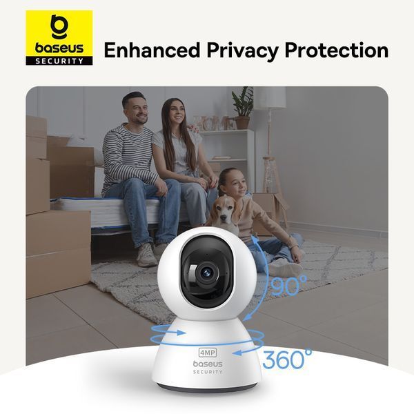 IP-камера видеонаблюдения Baseus Security P1 Indoor 3K White (S0TV012132) 626938ua фото
