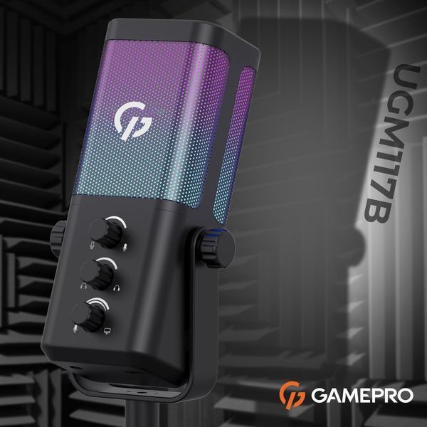 Мікрофон для ПК/ для стрімінгу, подкастів GamePro Genesis X-Arctic USB (UGM117B) 623199ua фото