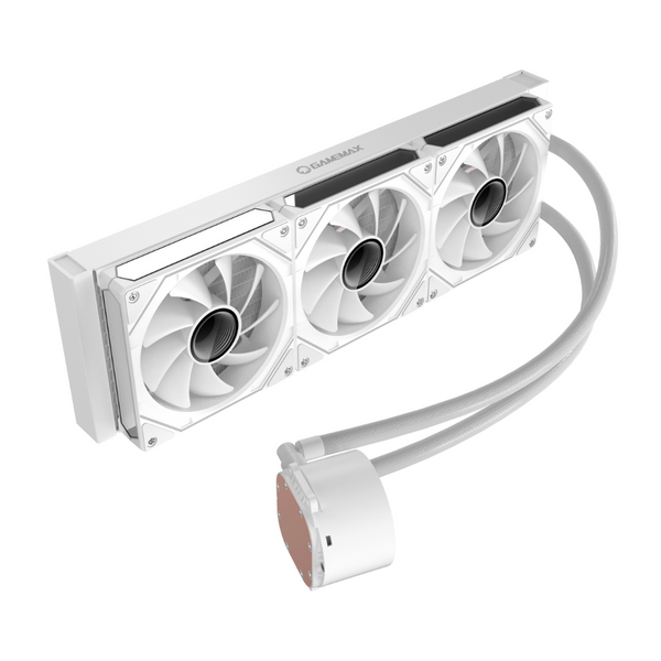 Водяне охолодження GameMax IceBurg 360 Digital WH 628010ua фото