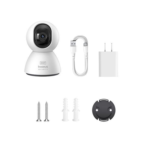 IP-камера видеонаблюдения Baseus Security P1 Indoor 3K White (S0TV012132) 626938ua фото