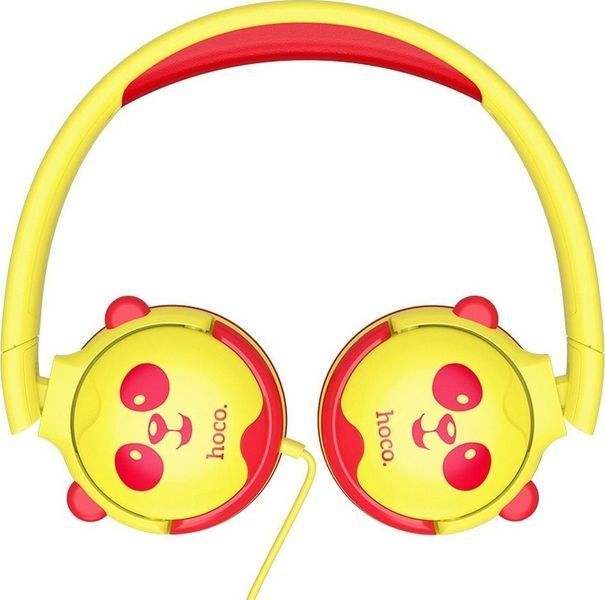 Наушники без микрофона Hoco W31 Yellow 547380ua фото