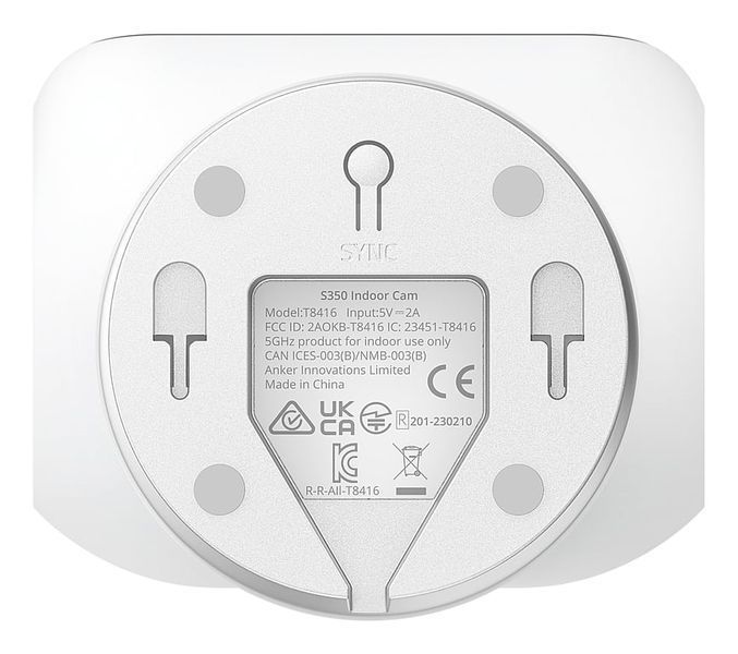 IP-камера відеоспостереження Eufy Indoor Cam S350 2K+4K WiFi 527970 фото