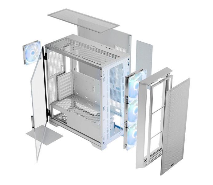 Корпус Modecom Horizon ARGB Flow White (AT-HORIZON-MG-ARGB-20-000000-0002) 528757 фото