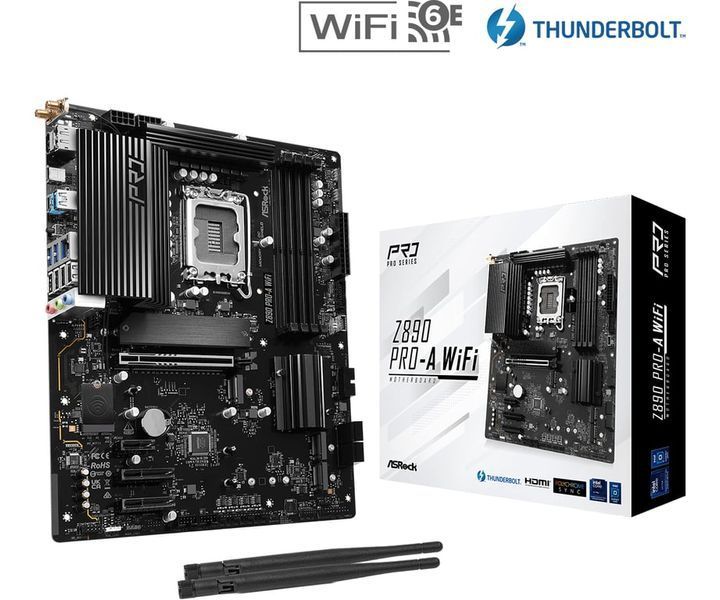 Материнская плата ASRock Z890 Pro-A WiFi 531886ua фото