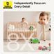 IP-камера видеонаблюдения Baseus Security P1 Indoor 3K White (S0TV012132) 626938ua фото 11