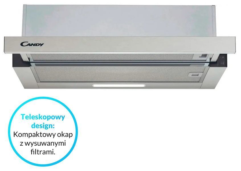 Вытяжка телескопическая Candy CBT6130/3X 510091 фото