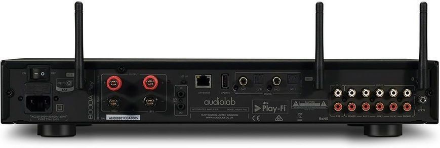 Інтегральний підсилювач Audiolab 6000A Play Black 588317 фото