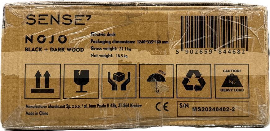 Геймерский игровой стол Sense7 Nojo Black Oak 556258 фото