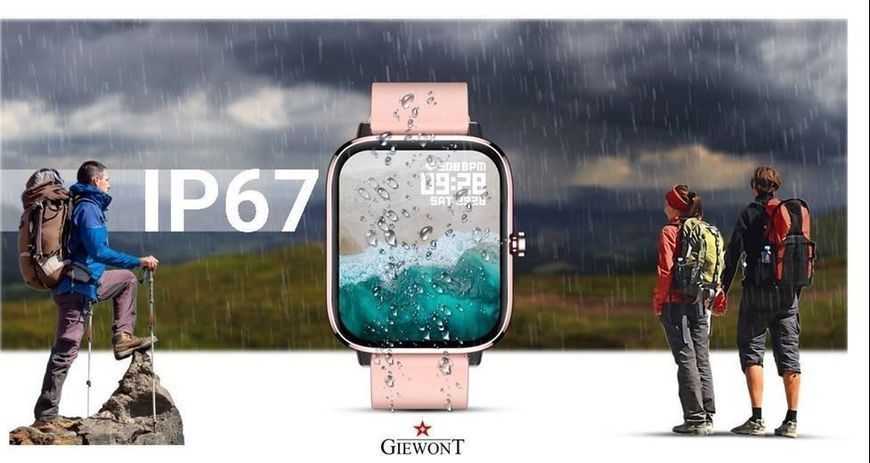 Смарт-годинник Giewont GW230-1 Rose Gold 621722 фото