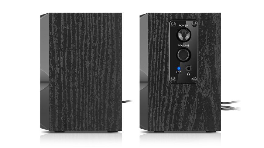 Акустические колонки Real-El S-217 Black (EL121200013) 577251ua фото