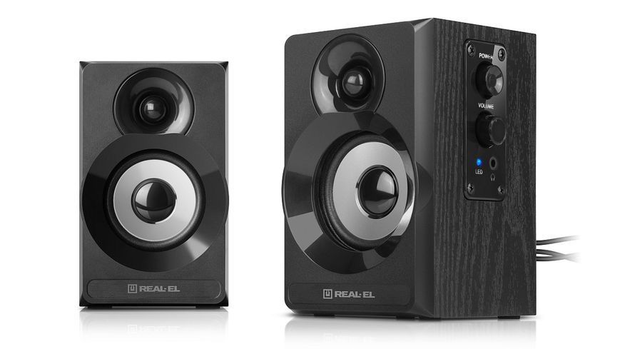 Акустические колонки Real-El S-217 Black (EL121200013) 577251ua фото