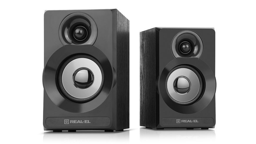 Акустические колонки Real-El S-217 Black (EL121200013) 577251ua фото