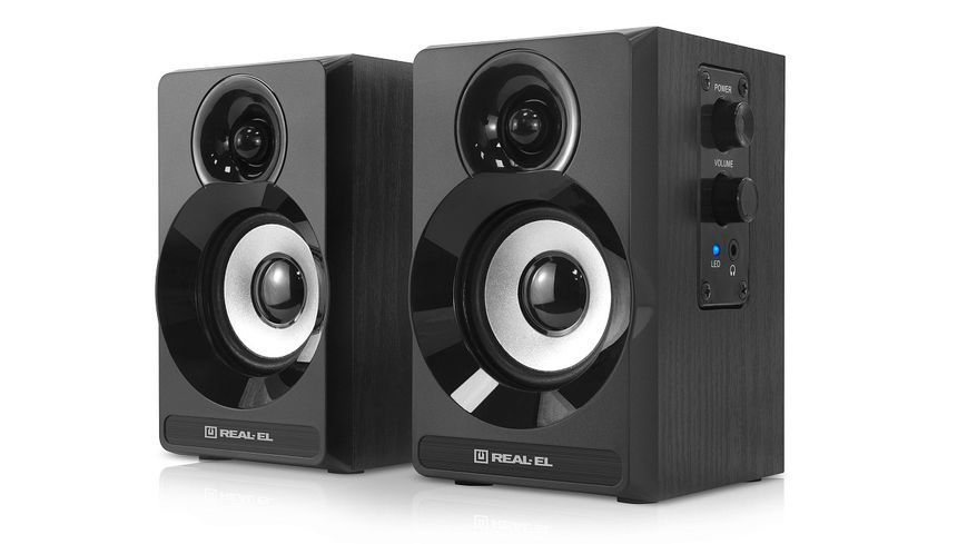 Акустические колонки Real-El S-217 Black (EL121200013) 577251ua фото