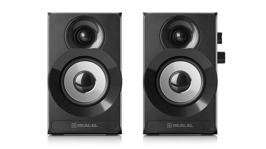 Акустические колонки Real-El S-217 Black (EL121200013) 577251ua фото