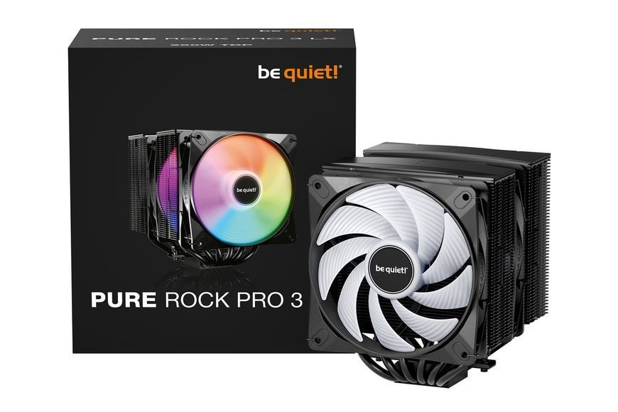 Воздушное охлаждение Be Quiet! Pure Rock Pro 3 LX Black (BK043) 571742ua фото
