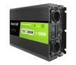 Преобразователь (инвертор) DC-AC Green Cell LCD 12V 2000W/4000W (INVGC12P2000LCD)