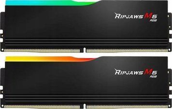 Память для настольных компьютеров G.Skill 32 GB (2x16GB) DDR5 6000 MHz Ripjaws M5 RGB Black (F5-6000J3238F16GX2-RM5RK) 543266ua фото