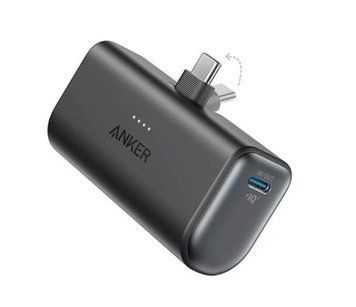Внешний аккумулятор (павербанк) Anker Nano 5000mAh 22.5W USB Type-C Black (A1653011) 613559 фото