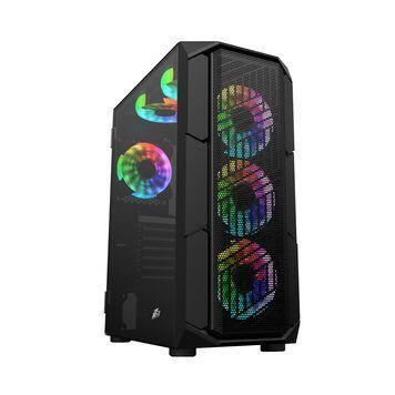 Корпус 1stPlayer XF-BK-4F7 Black 578499ua фото