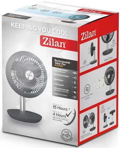 Вентилятор настольный Zilan ZLN4000 622699ua фото