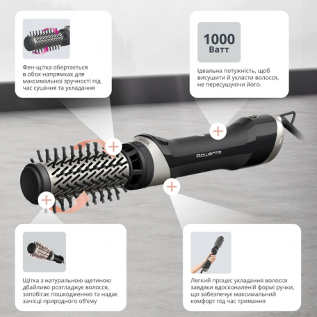 Фен-щетка Rowenta Renewal Brush Active UB9540F0 533509ua фото