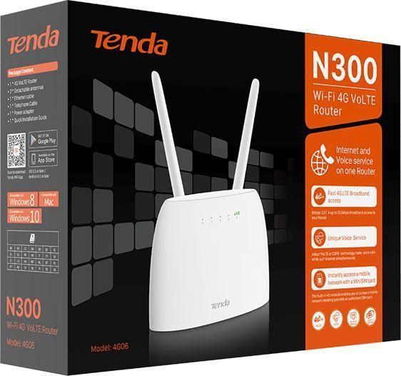 Бездротовий маршрутизатор (роутер) Tenda 4G06 351545ua фото