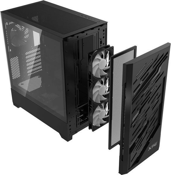 Корпус Adata XPG Starker Air BTF ARGB Black (STARKERAIRBTFMTA-BKCWW) 619979 фото
