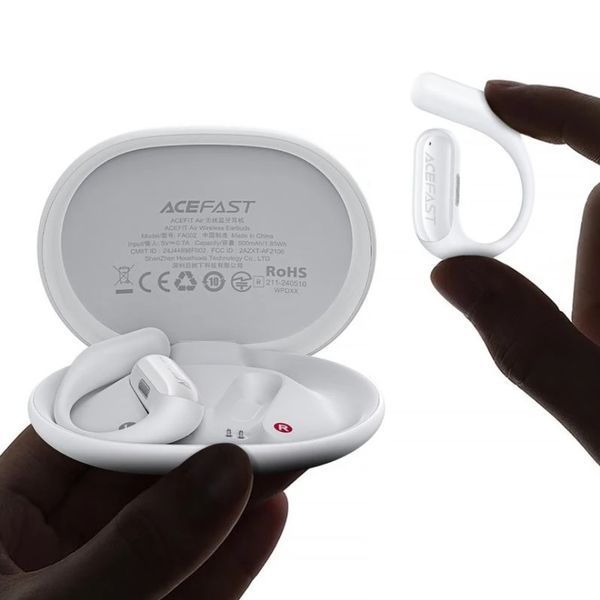 Наушники TWS Acefast FA002 Acefit Air White (6974316283638) 627225ua фото