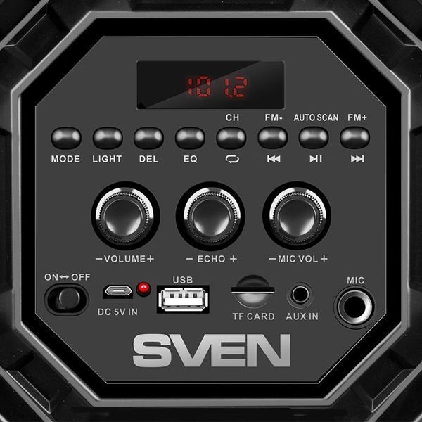 Портативные колонки SVEN PS-550 Black (00410092) 330246 фото