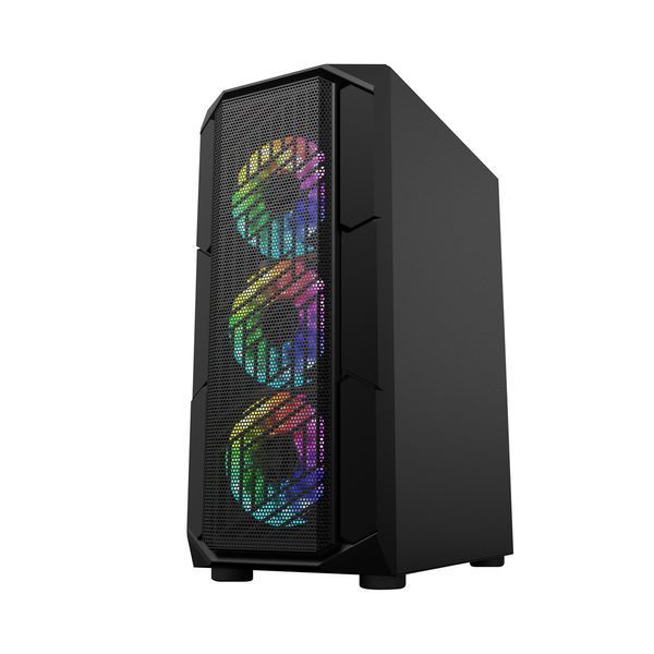 Корпус 1stPlayer XF-BK-4F7 Black 578499ua фото