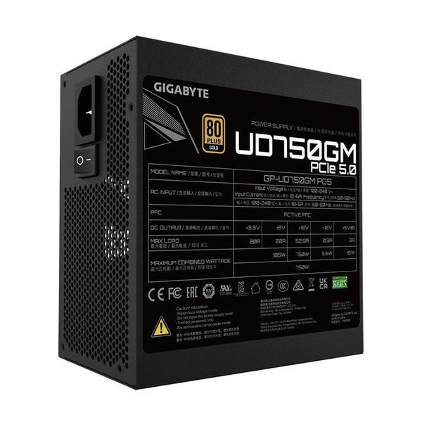 Блок живлення Gigabyte UD750GM PG5 (GP-UD750GM-PG5) 516162 фото