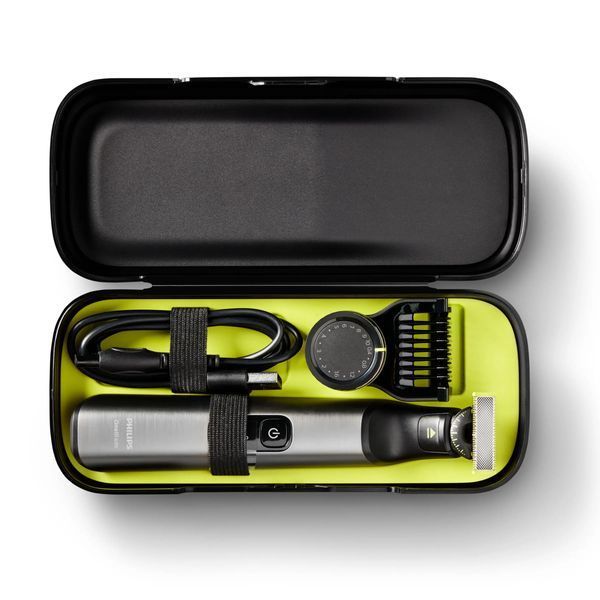 Тример для бороди та вусів/ Тример для тіла (бодігрумер) Philips OneBlade Pro 360 QP6652/61 569539ua фото