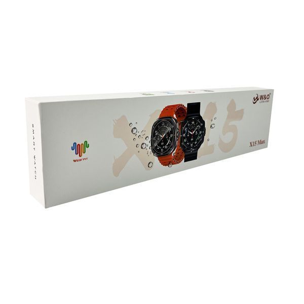 Смарт-часы W&O X15 Max Amoled White 627325ua фото