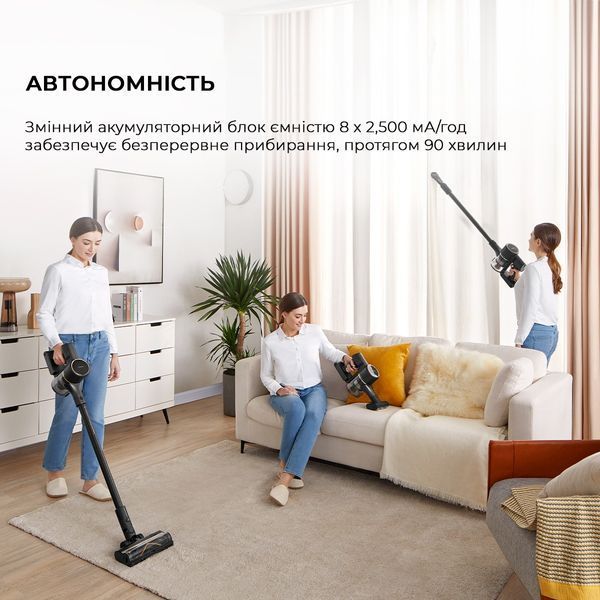 Вертикальний + ручний пилосос (2в1) Dreame R10 Pro Aqua (VZV15A) 577542ua фото