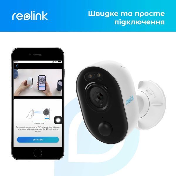 IP-камера відеоспостереження Reolink Lumus 480099ua фото