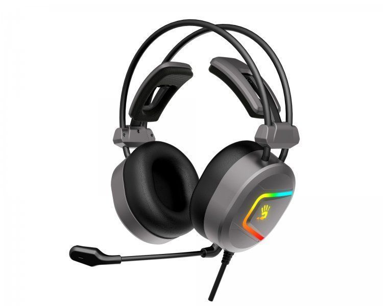 Наушники с микрофоном Bloody MC750 Grey 628536ua фото