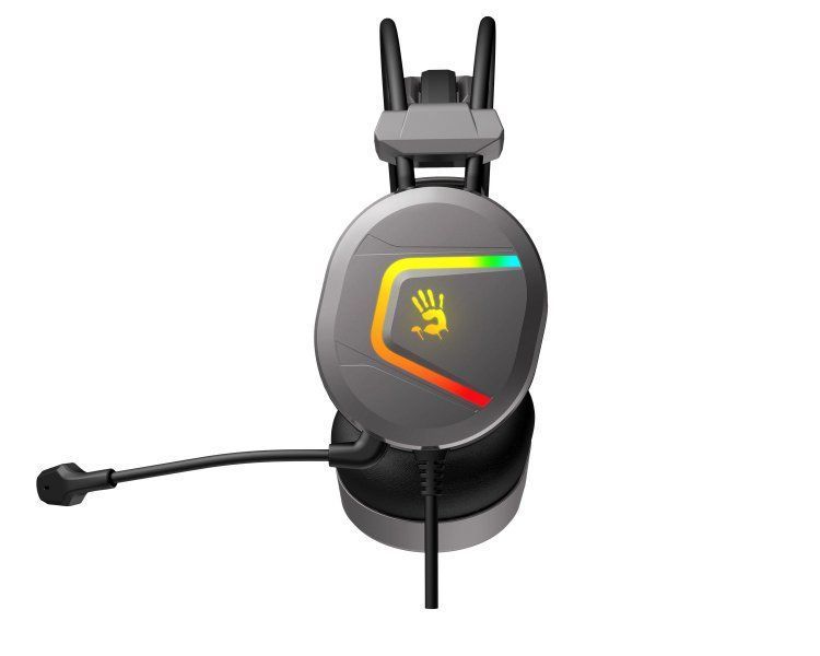 Наушники с микрофоном Bloody MC750 Grey 628536ua фото
