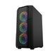 Корпус 1stPlayer XF-BK-4F7 Black 578499ua фото 2