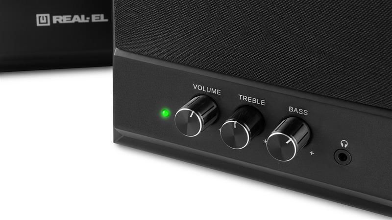 Компьютерные колонки Real-El S-305 Black 578253ua фото