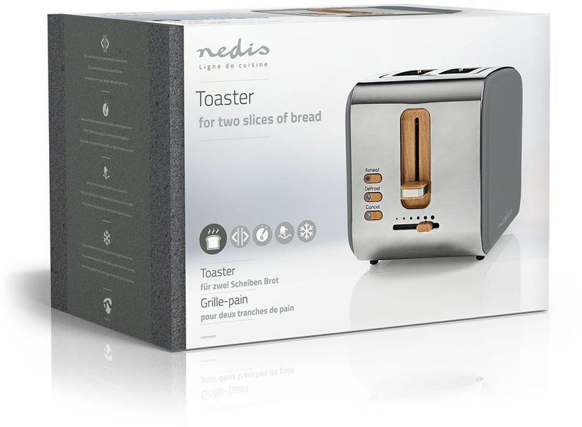 Тостер Nedis KABT510EGY 481851 фото