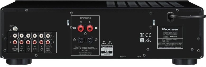 Интегральный усилитель Pioneer A-10AE Black 480145 фото