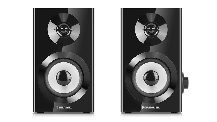 Акустические колонки Real-El S-228 Black (EL121200014) 577252ua фото