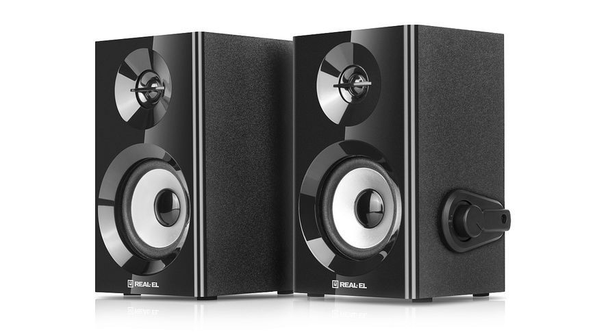 Акустические колонки Real-El S-228 Black (EL121200014) 577252ua фото