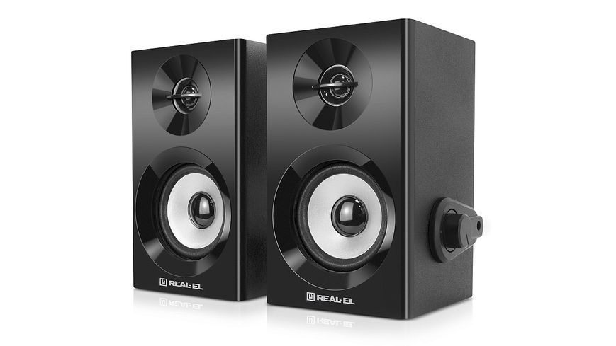 Акустические колонки Real-El S-228 Black (EL121200014) 577252ua фото